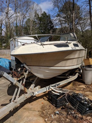 20.5' cuddy cabin with ez loader trailer