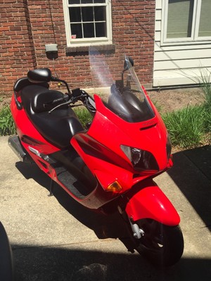 Honda 250 Reflex Scooter: VERY LOW MILES
