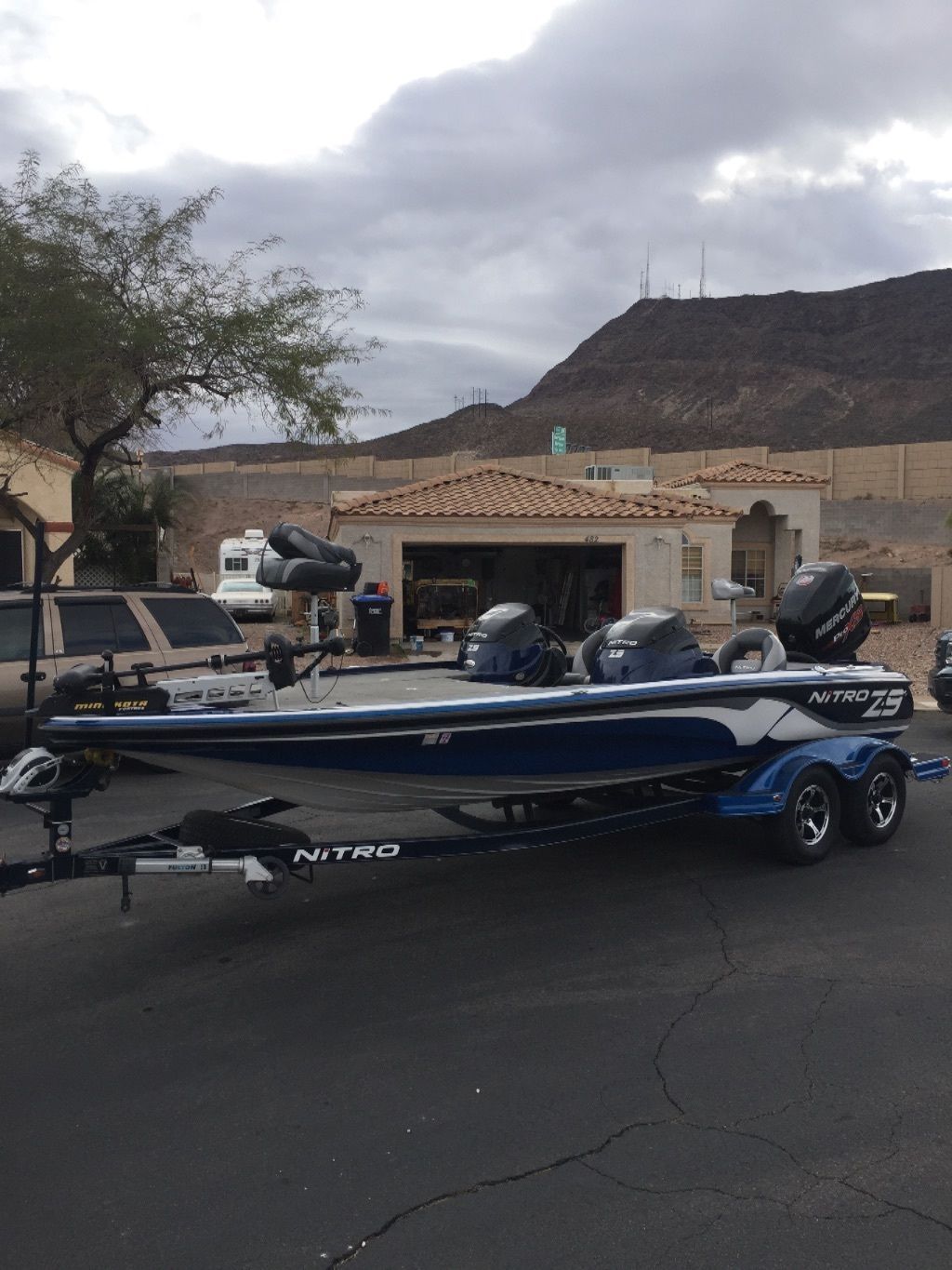 2015 Nitro Z-9 by tracker pro bass boat