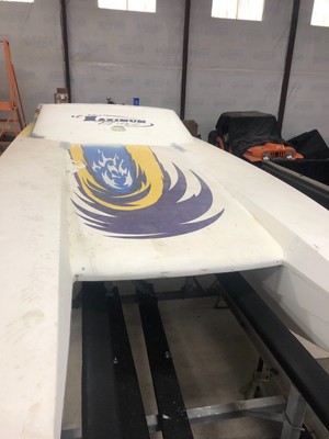 2002 33’ maxum thunder boat