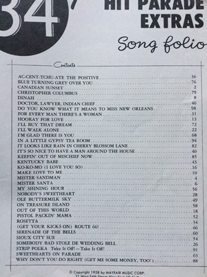 34 More Hit Parade Extras for Piano and Voice