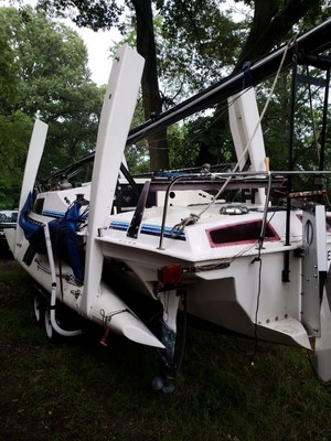 Corsair f27 trimaran #9