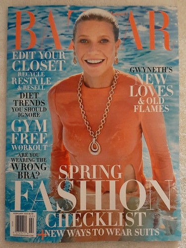 バザー　guinness paltrow バザー guinness paltrow 2006 SEPT HARPER'S BAZAAR MAGAZINE