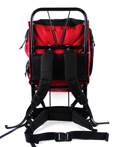 Kelty Hicking BackPack W/Aluminum External Frame Red & Black Adult Size