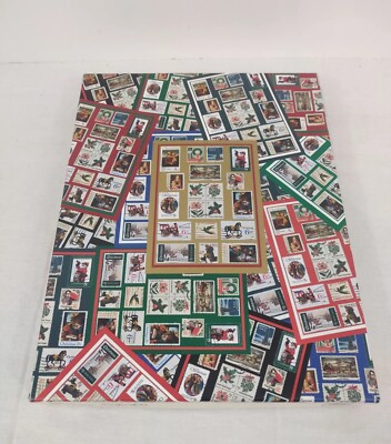Ensemble USPS Holiday Traditions Stamp Jigsaw Puzzle - 500 pcs, 1997, Vintage