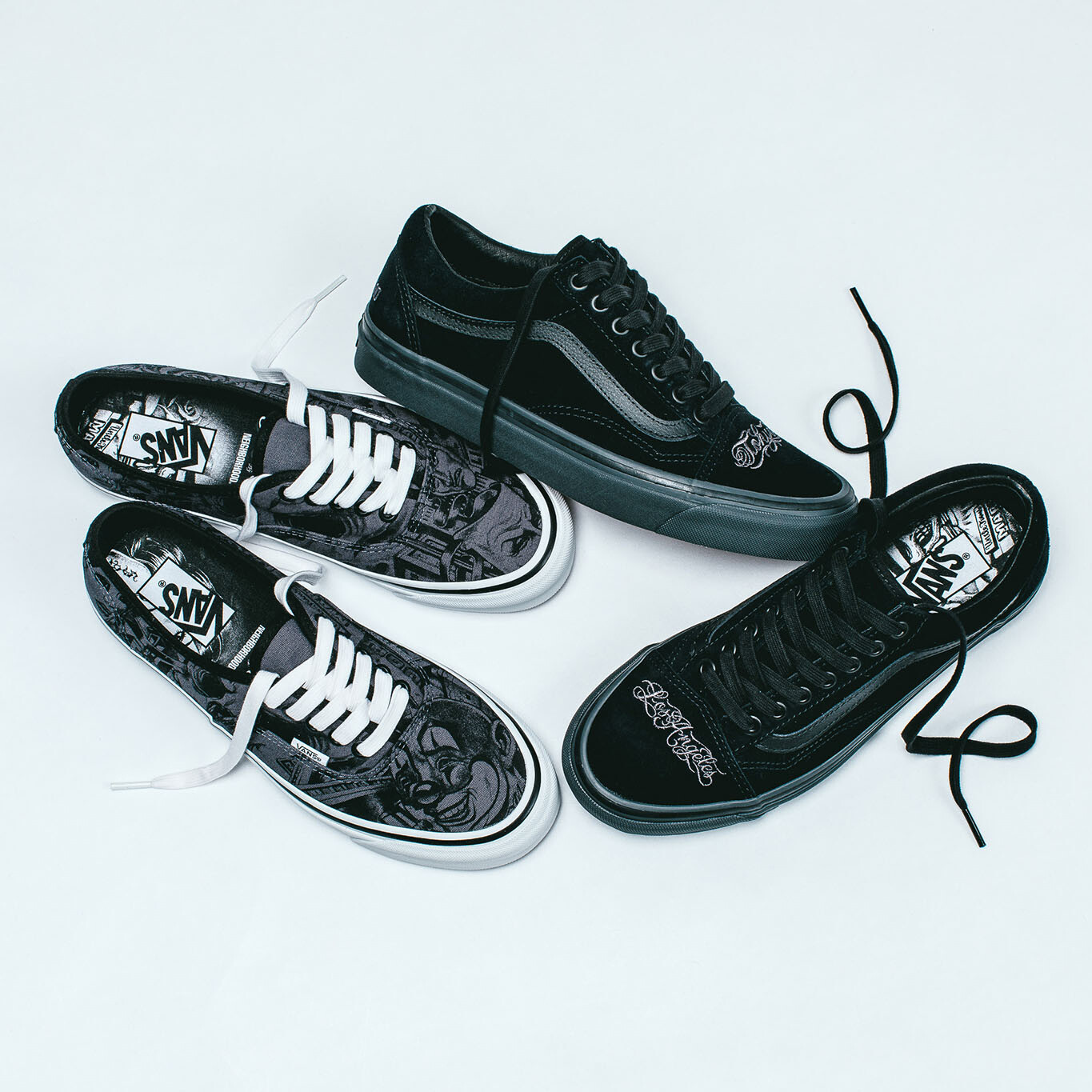 mr cartoon vans authentic