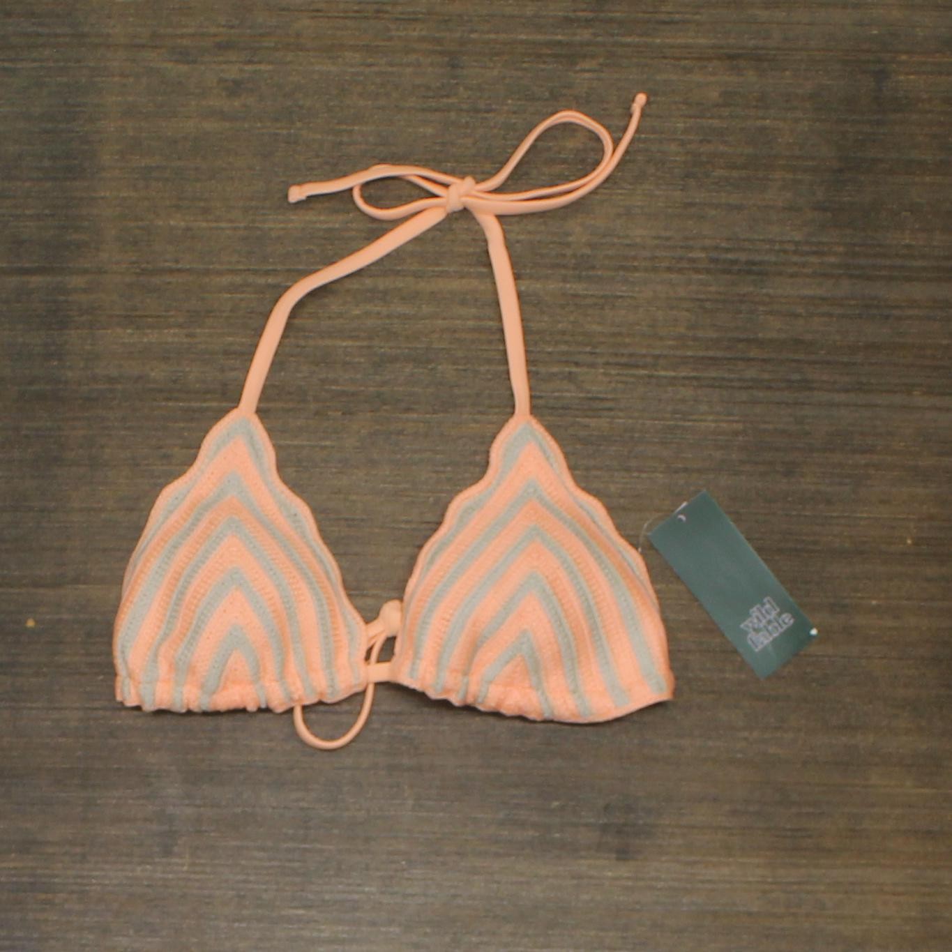 wild Fable Womens Crochet Triangle Bikini Top PID-X2M9RY 2XS XS | eBay