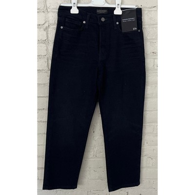 NWT Banana Republic High Rise Straight Ankle Jeans - 27P