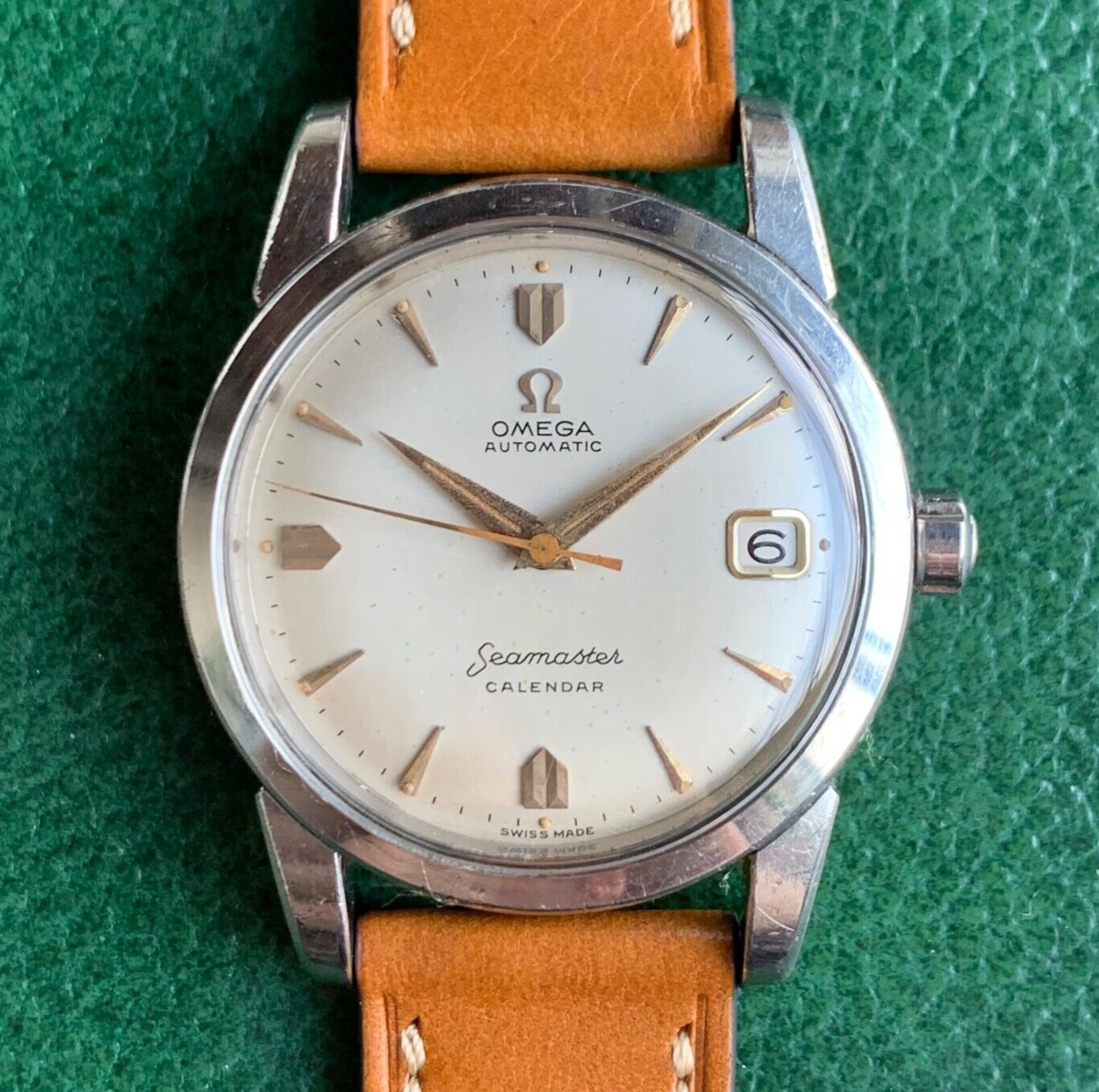 OMEGA ジャンク オメガ 2849-14 シーマスター デイト Cal.503