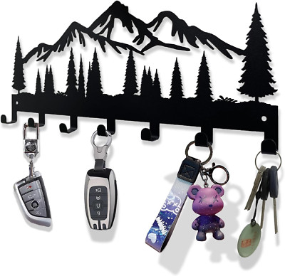 Key Holder for Wall Metal Key Holder Hooks Organizer Rack FREE SHIPPING NEW