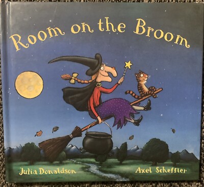 Room on the Broom by Julia Donaldson & Axel Scheffler Hardcover Book Brand New