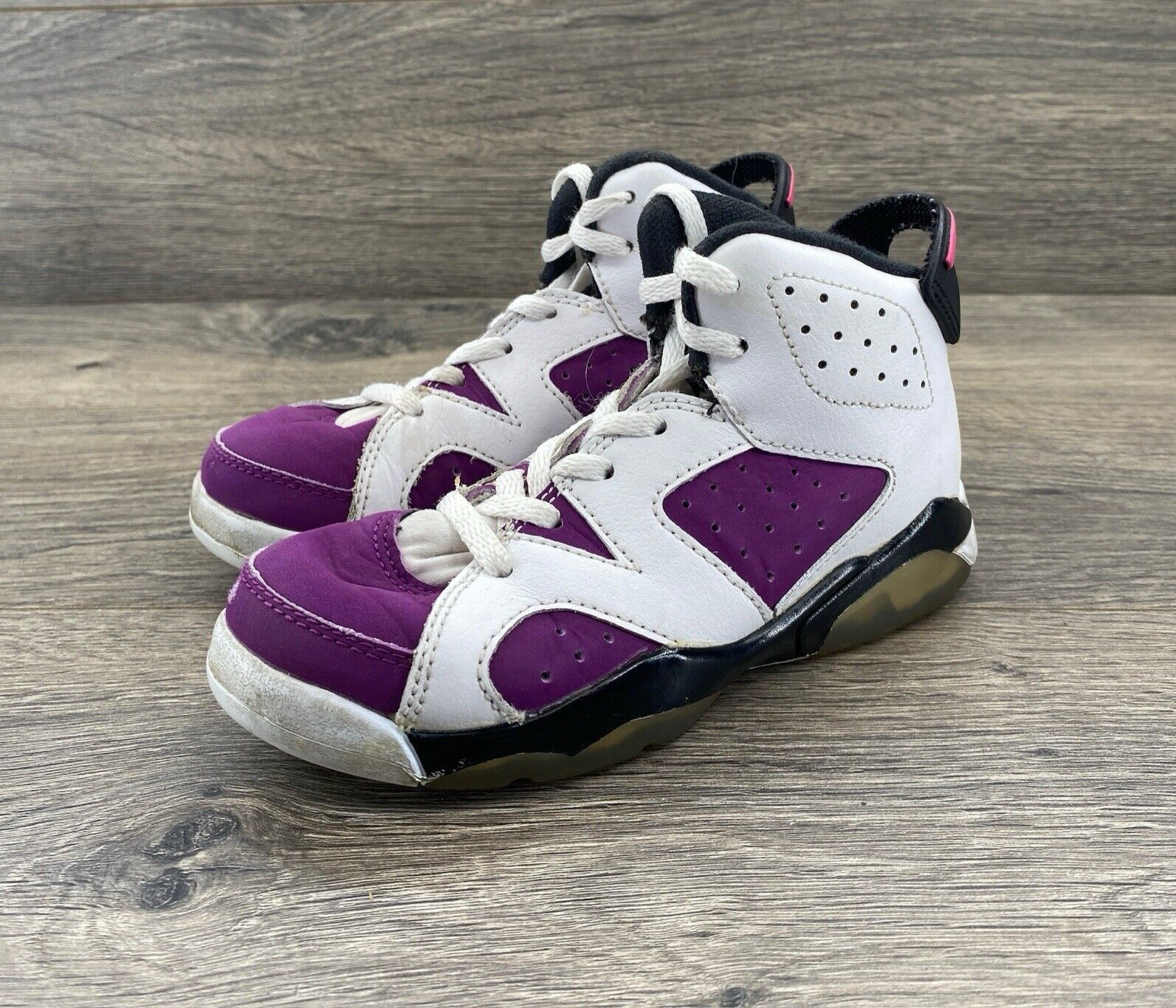 シューズ(男性用) AIR JORDAN 6 RETRO IRON PURPLE/25cm Jordan 6 Retro Iron Purple (PS) - 543389-508 - US