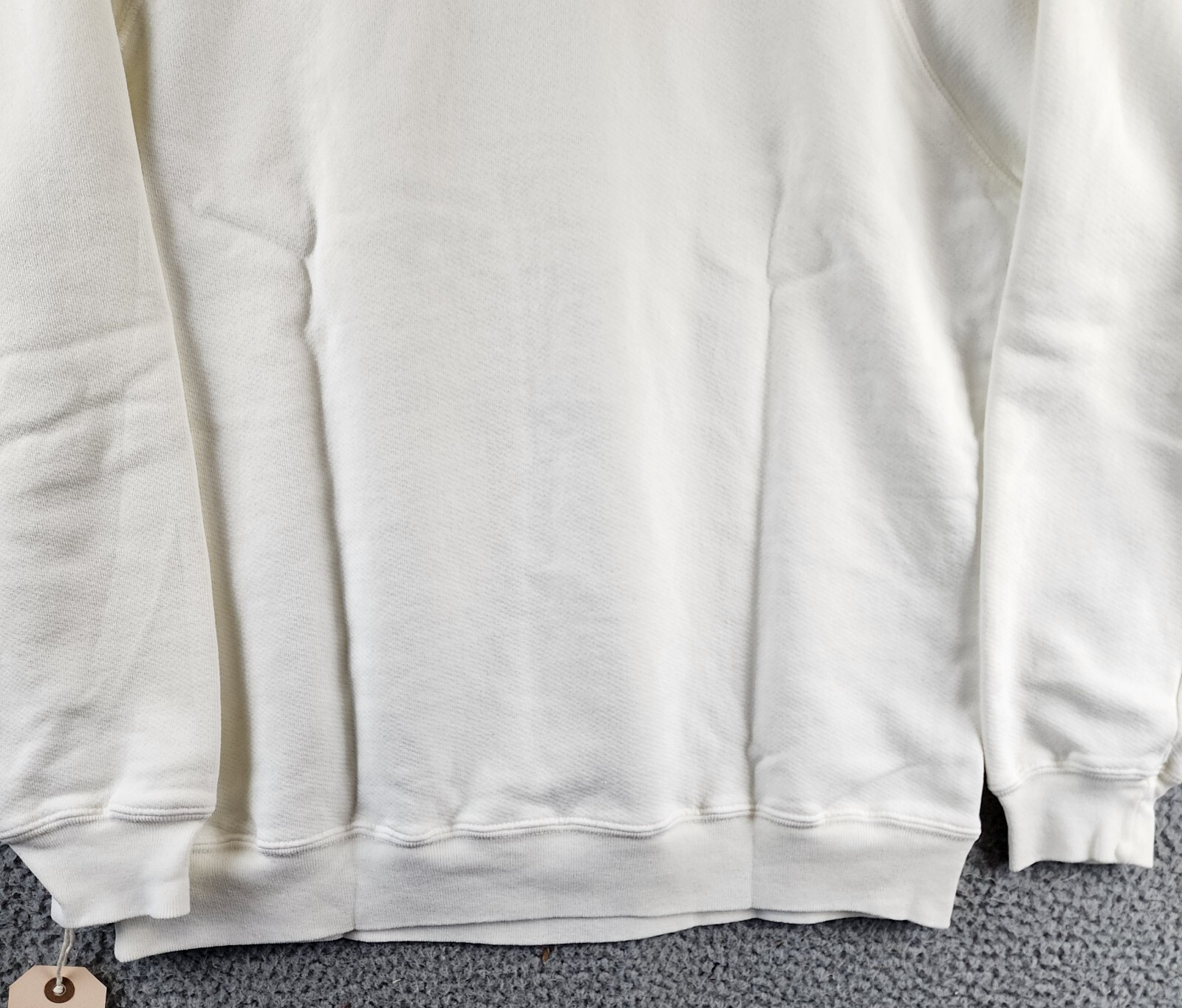 Retro Brand Graphic Sweatshirt Women's S Antique White Crewneck Long Sleeves~ - Picture 13 of 14