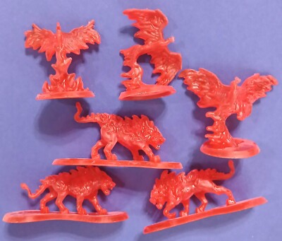 Magic the Gathering Arena of the Planeswalker Game Replacement - Red Figures 