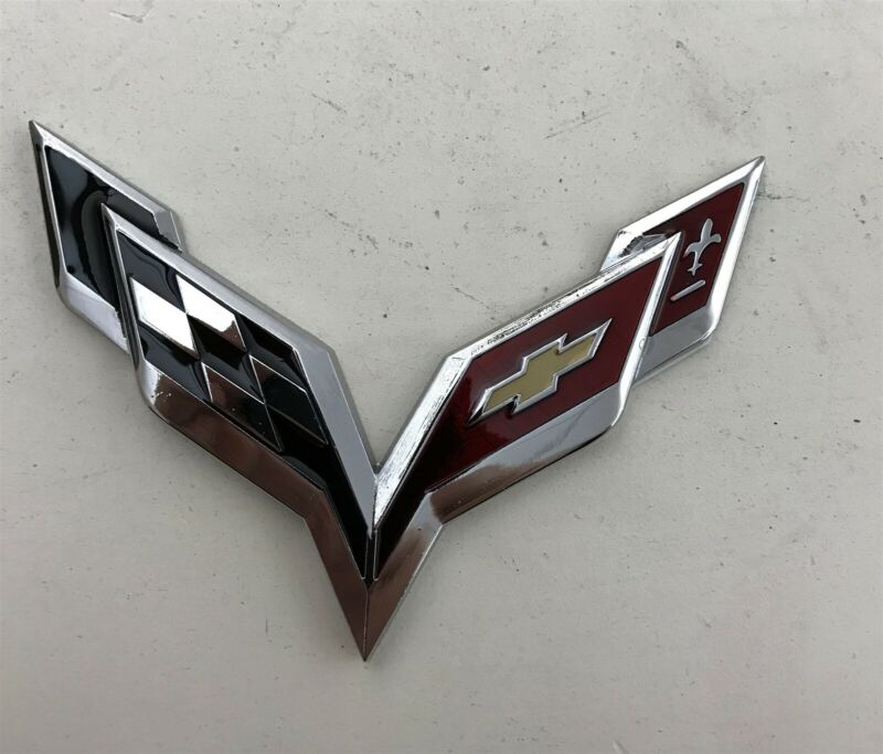 New Corvette Emblem 4” X 3”