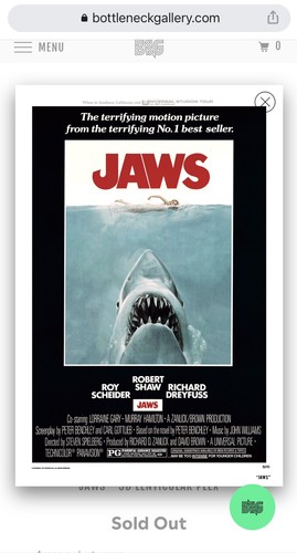JAWS 【Movie poster 3D】 Amazon.com: Jaws 3D Movie Poster Statue : Toys & Games