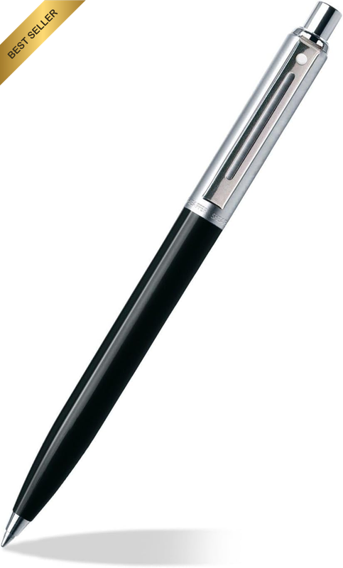 Sentinel, Black Resin Barrel, Chrome Cap, Nickel Plate Trim, Ballpoint (E2321115