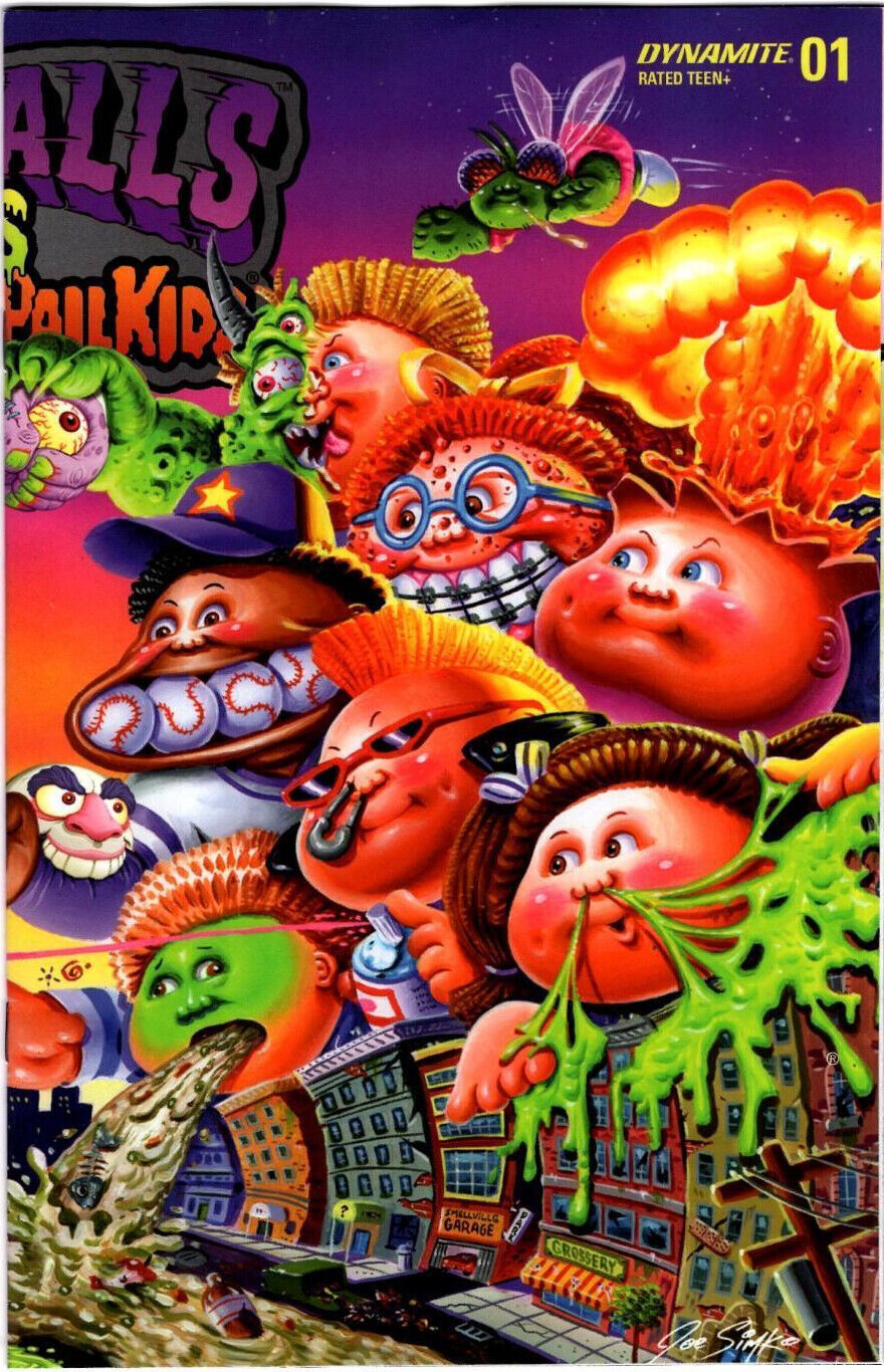 MADBALLS vs GARBAGE PAIL KIDS 1 1:10 WRAPAROUND VARIANT NM