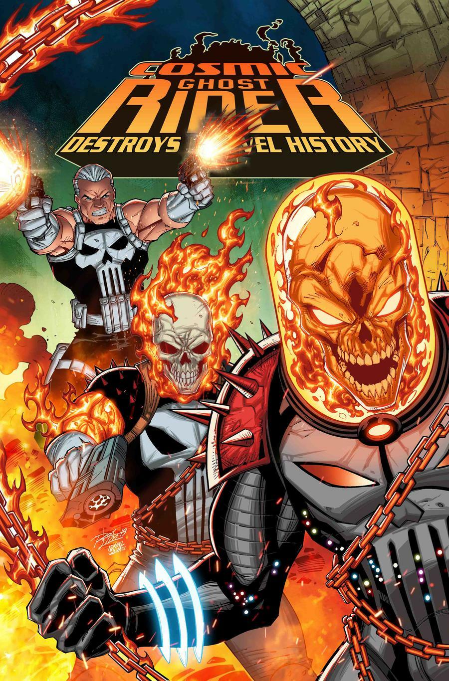 2019 COSMIC GHOST RIDER DESTROYS MARVEL HISTORY #1 GERARDO ZAFFINO MAIN COVER