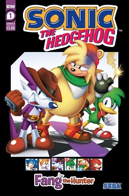 Sonic the Hedgehog Fang The Hunter #1 Cover B NM 2024 IDW - Vault 35