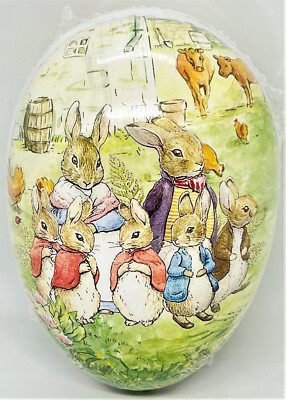 PETER RABBIT (4x3) EASTER EGG-Handmade in Germany-Mint Condition/Factory Sealed!
