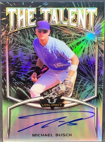 2019 Leaf Valiant - Michael Busch #TT-MB1