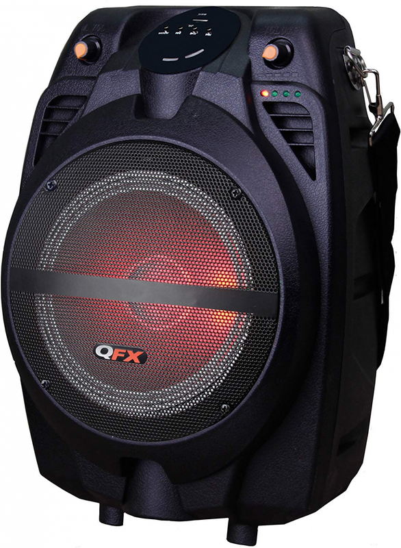 qfx party tower speaker