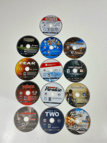 PlayStation3 ソフト13本セット PS3 Lot Game Bundle 13 Games PlayStation 3 w/ Vaultz Hard