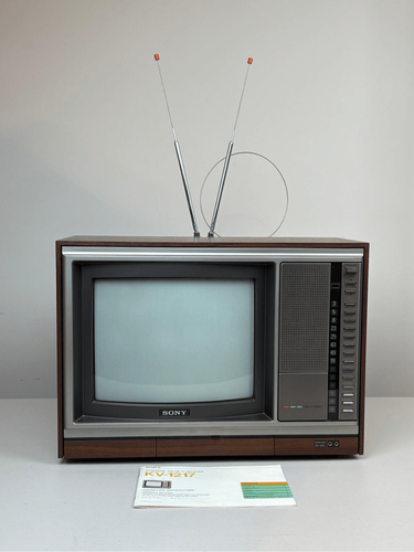 SONY TRINITRON COLOR TV 日本製 Vintage 1972 Sony Trinitron Color TV KV-1201 (Tested