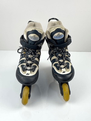 K2 Camano W Inline Roller Blades Size Womens 8 Black Softboot Carbon 78a Wheels