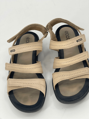 Ecco shop tan sandals