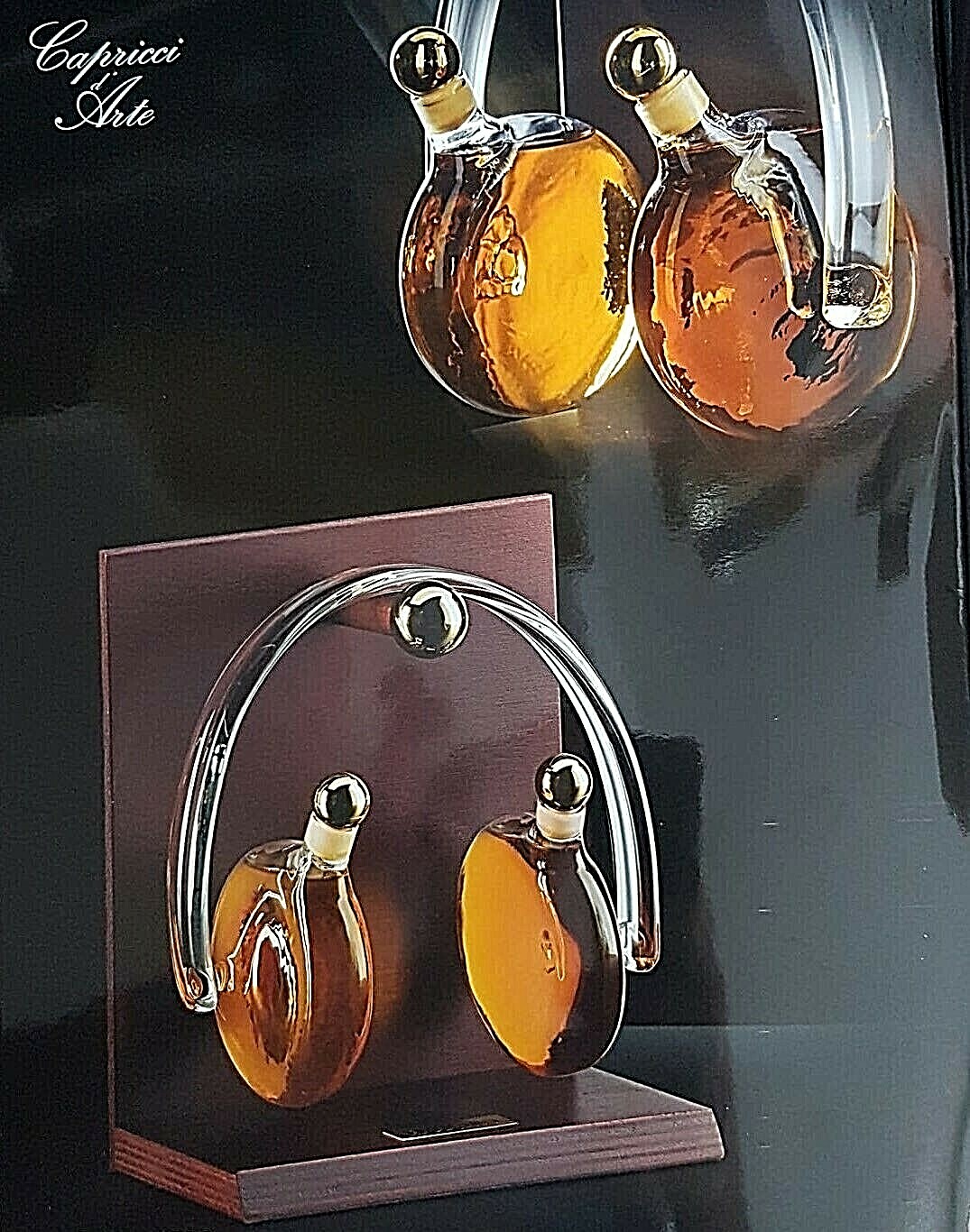 Capricci d'Arte Casques Bonollo 20cl Grappa of Amarone Barrique Invecchiata 40%