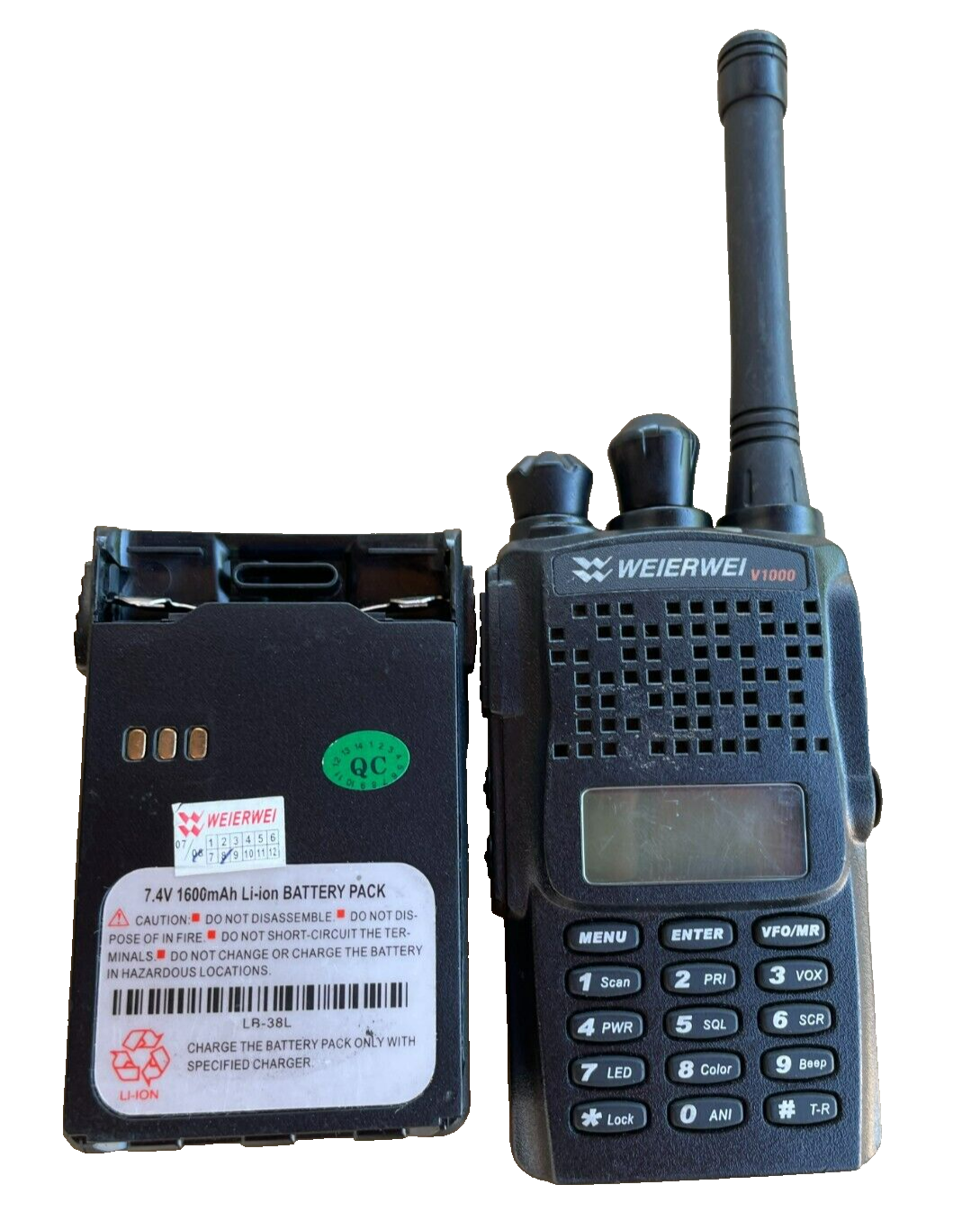 WEIERWEI V 1000 Walkie Talkie Radio Handheld | eBay WEIERWEI V 1000 Walkie Talkie Radio Handheld | eBay