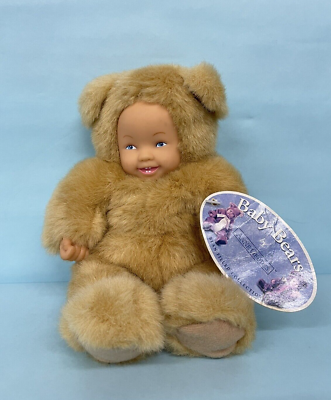 Vintage Anne Geddes Baby Bear beanie baby doll eBay