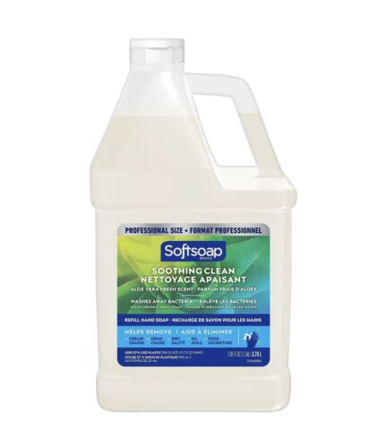 Soothing Clean Liquid Hand Soap Refill Aloe Vera Scent 1 Gal