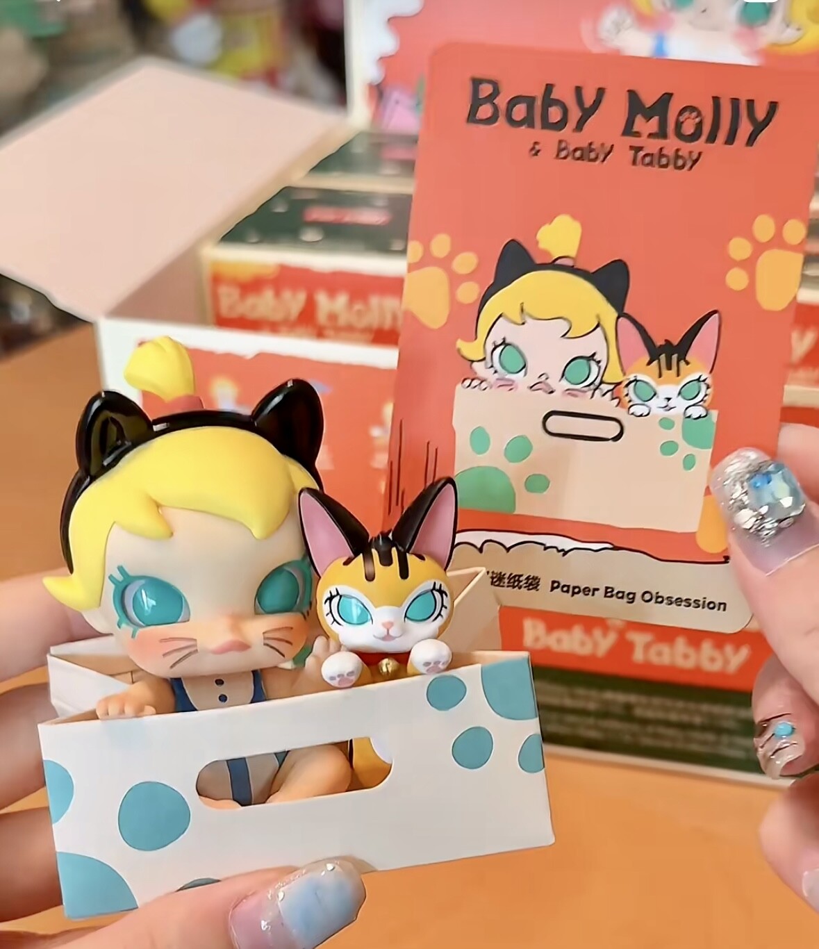 Baby Molly & Baby Tabby シリーズ【アソートボックス】 - POP