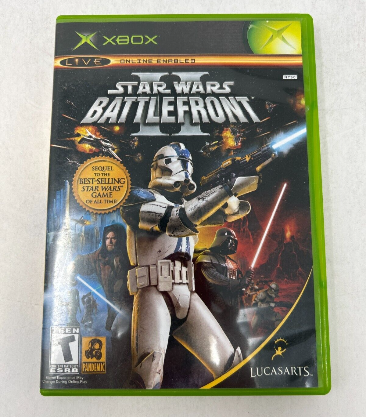 (未使用･未開封品)Wwii: Battlefront [DVD] Case and Manual Only NO GAME Star Wars Battlefront II