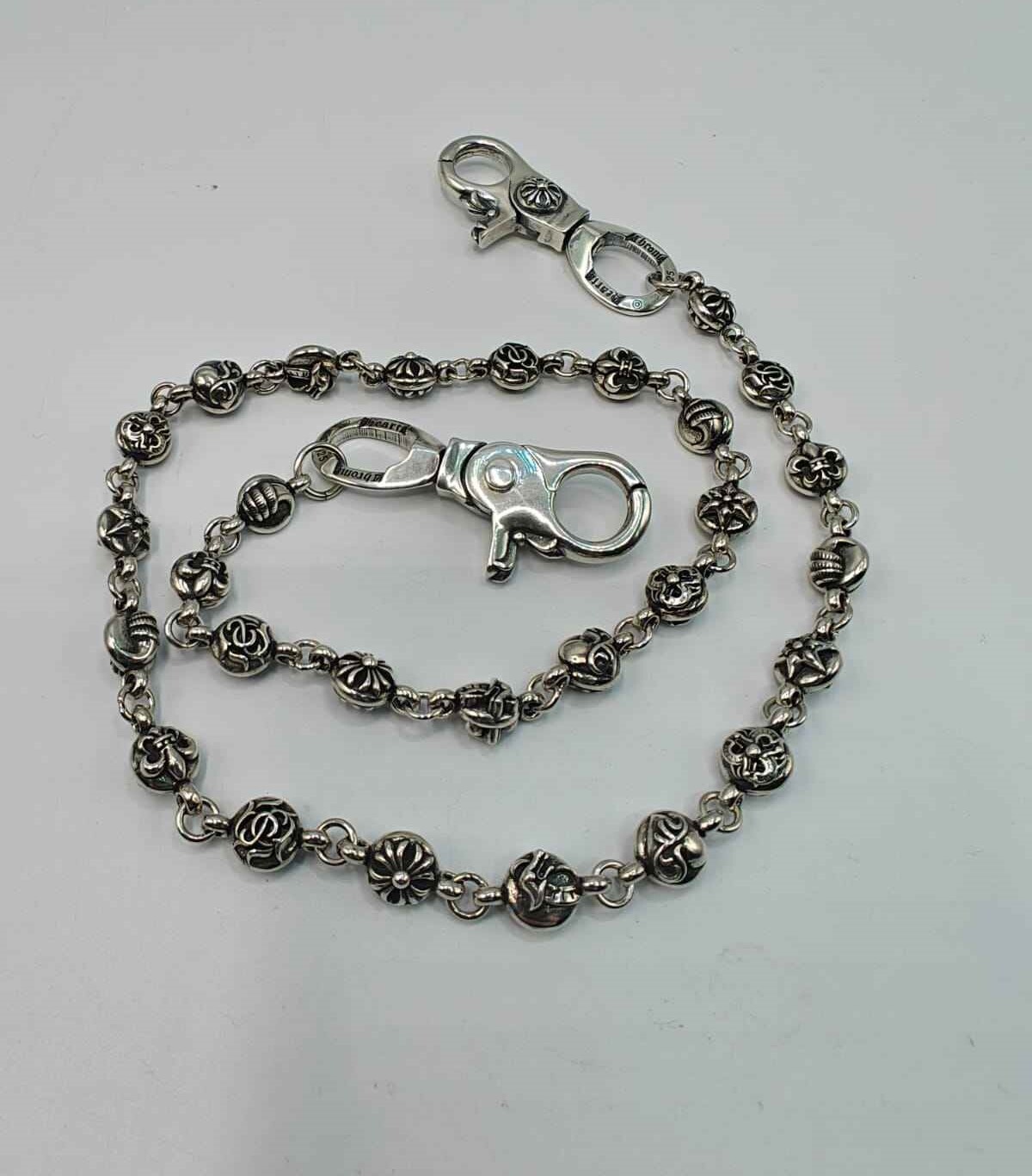 小物 9mm BALL WALLET CHAIN 45- MADE IN USA 9mm BALL WALLET CHAIN 45- MADE IN USA | ROSETTAPRAYER