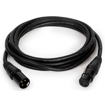 Deco Gear XLR 10' Male to XLR Female 16AWG Gold Plated Cable Accessories