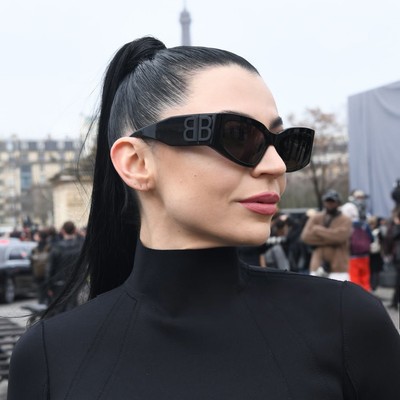 BALENCIAGA BALENCIAGA BB0321S-001 BLACK SUNGLASSES