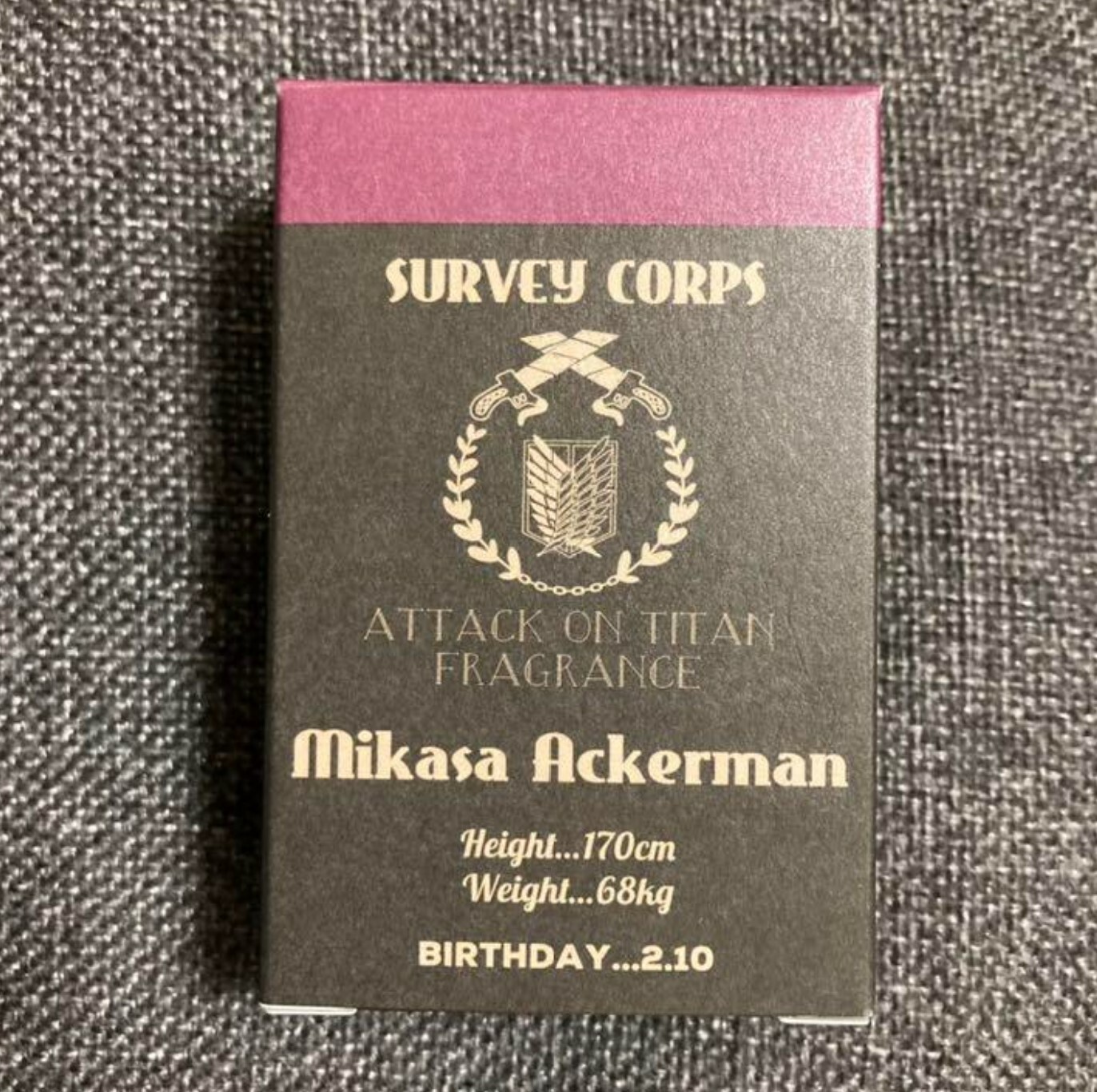 Attack On Titan Mikasa Ackerman Aroma Fragrance Perfume 30ml