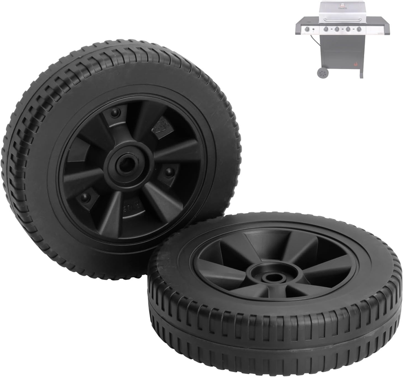 7 Inch Grill Wheels for Charbroil 463377319 463352521 463365021 469335115