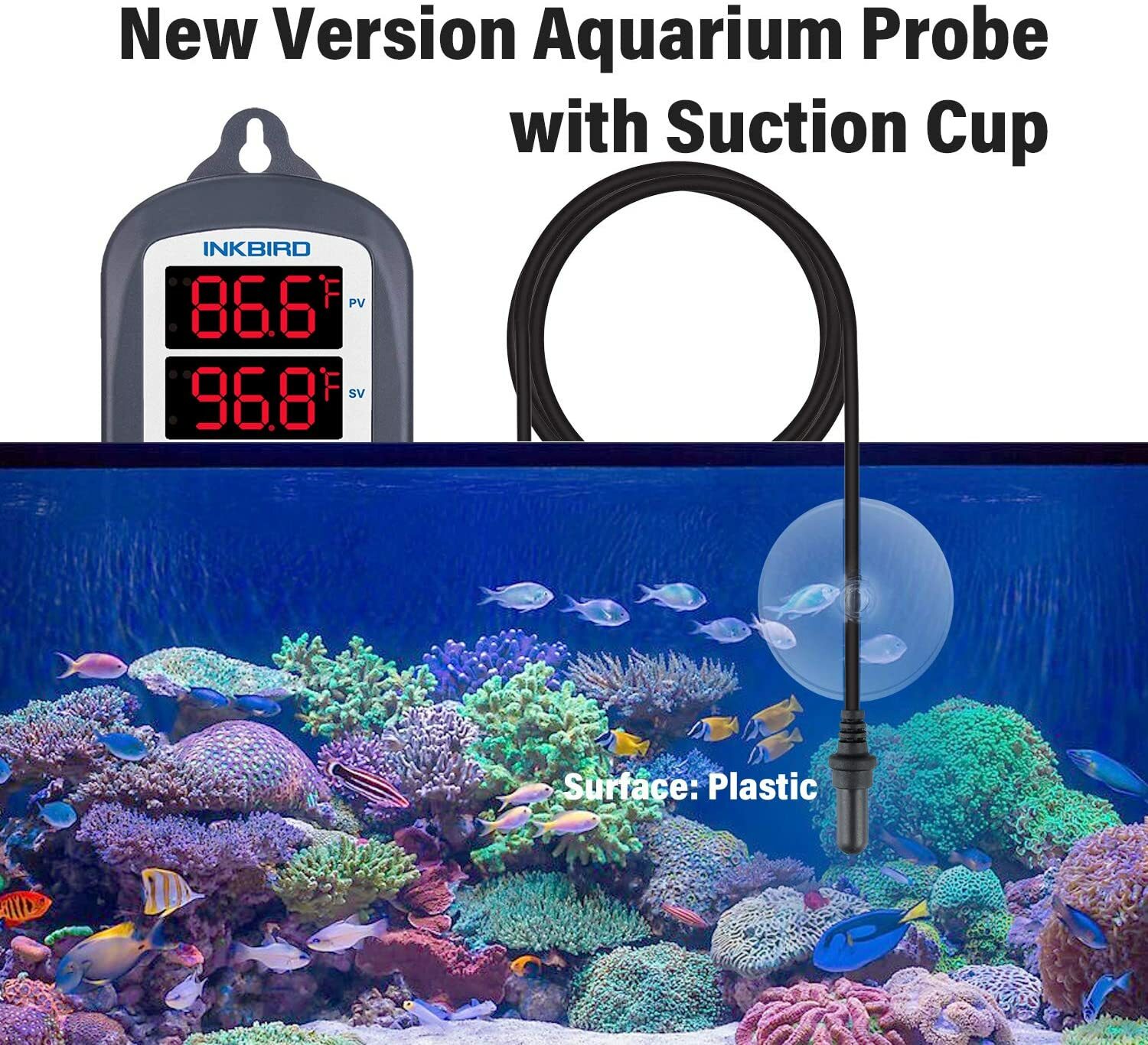 Inkbird Aquarium Thermostats Temperature Controller Itc 306t Waterproof Sensor Ebay