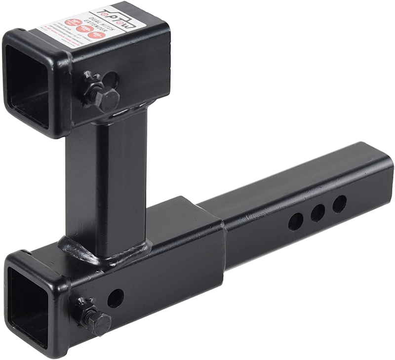 64131 Dual Hitch Extension, 2 Inch Towing Receivers, Extends