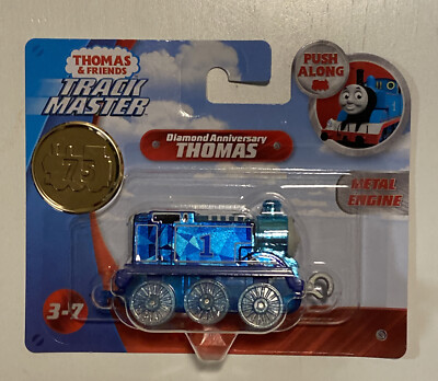 Thomas & Friends Trackmaster Push Along - Diamond 75th Anniversary Thomas