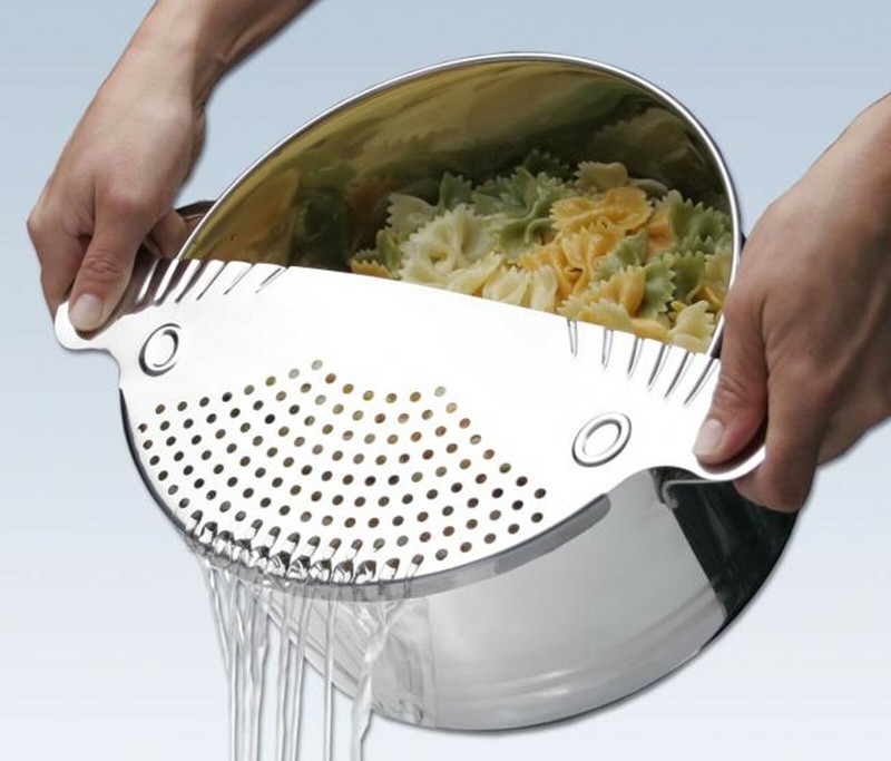 AbgieÃHilfe AbgieÃSieb Sieb KochtÃ¶Pfe Topfsieb Kochtopf Nudelsieb AbschÃ¼Ttsieb