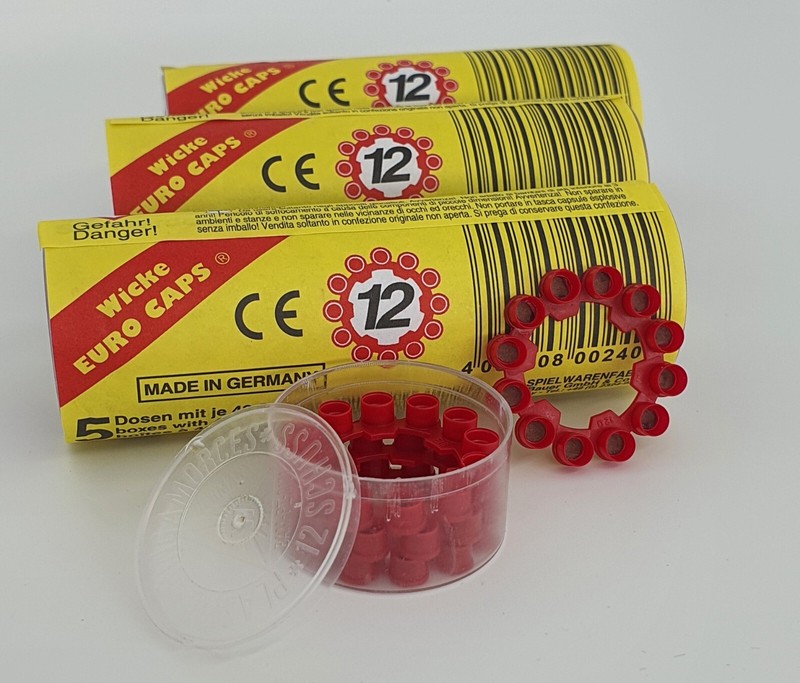 Sohni-Wicke 12er Ringe 720 Schuss - 12 Schuss Munition Ringamorces Kinderpistole