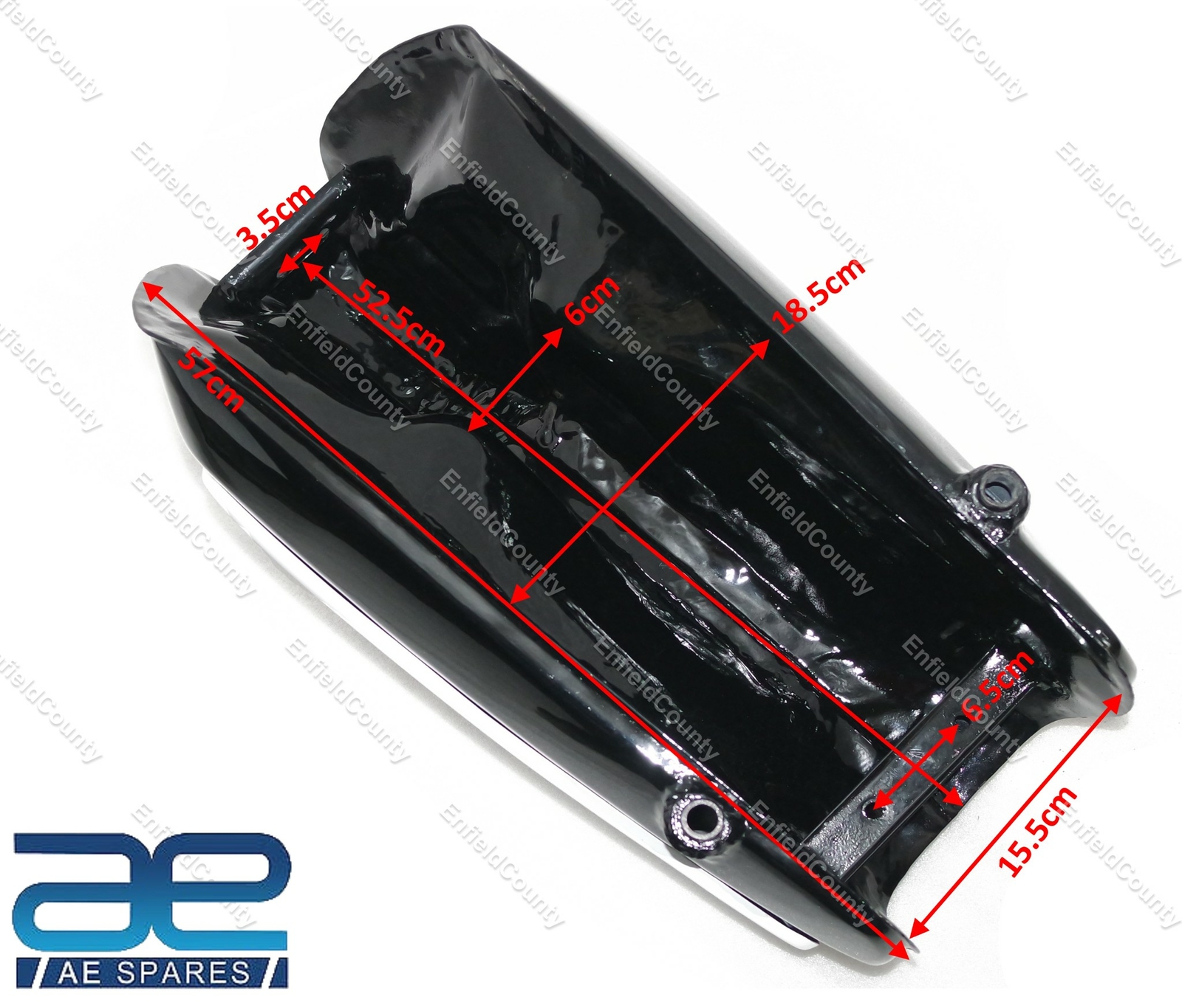 Petrol Fuel Tank With Side Plates Black & White Paint For BMW R75 5 Toaster 