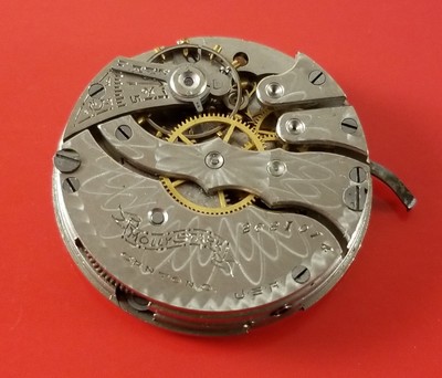 Vintage Hampden Pocket Watch Movement 