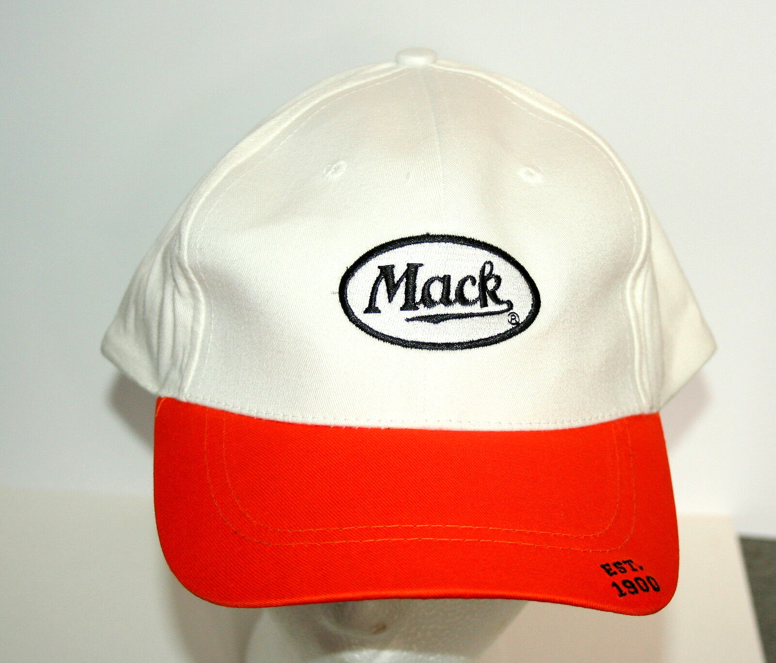 Vtg Mack Truck Trucks EST 1900 Trucking Baseball Cap Hat New